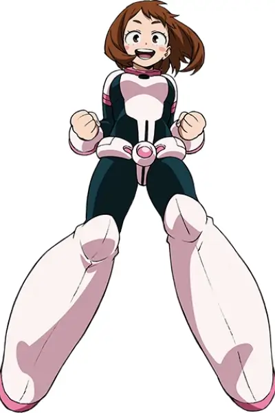 Ochako nhân vật nữ sở hữu khả năng Zero Gravity (Không trọng lực)