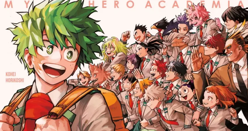 Manga My Hero Academia sẽ kết thúc sau 10 năm ra mắt